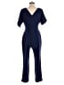 Alexia Admor Solid Blue Jumpsuit Size XS - photo 2