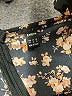 Shein 100% Polyester Floral Black Casual Dress Size 12 - photo 4