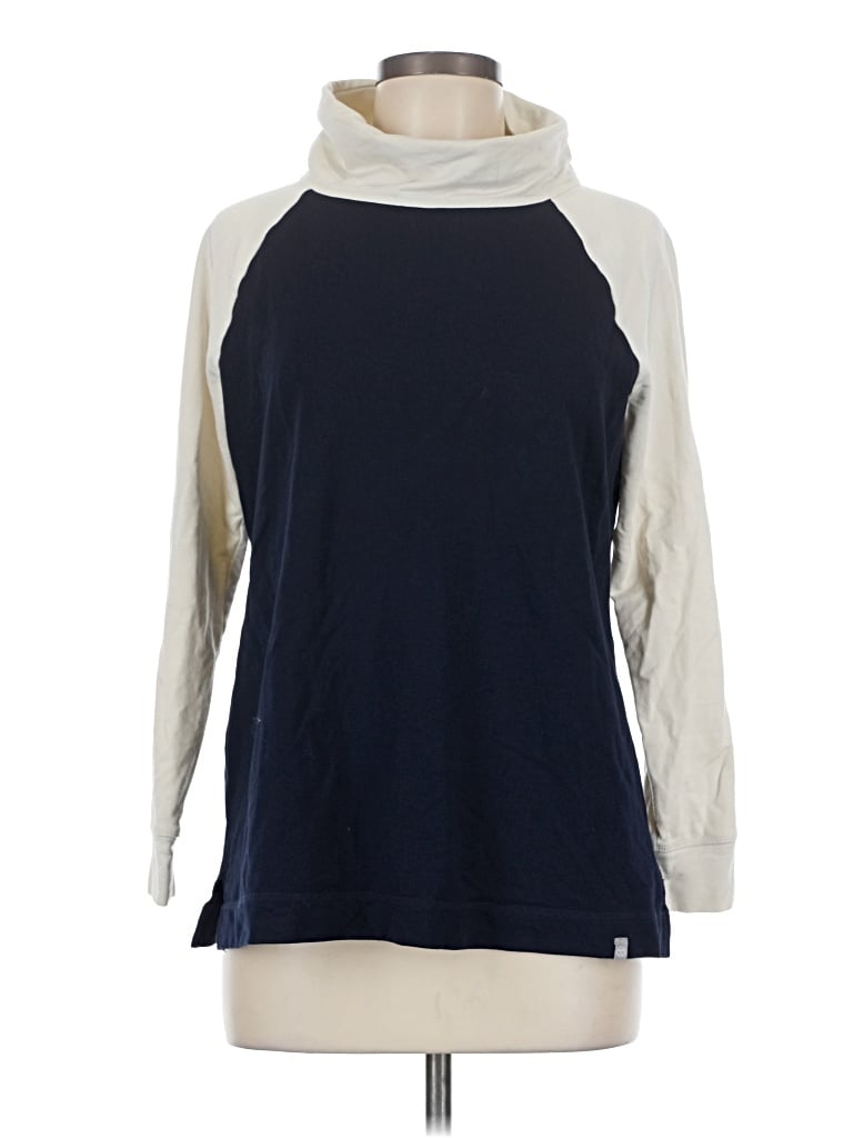 Pre-owned T By Talbots Turtleneck Sweater In Blue