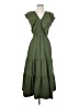 THML 100% Polyester Green Casual Dress Size XS - photo 1