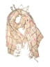 H&M 100% Acrylic Plaid Pink Tan Scarf One size - photo 1