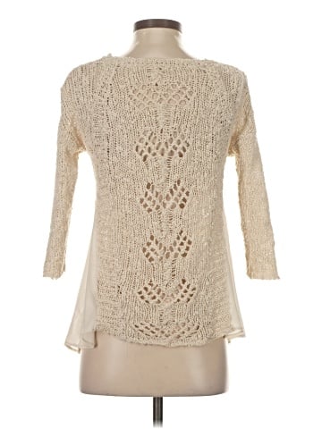 Knitted & Knotted Pullover Sweater (view 2)