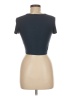 Zara Gray Short Sleeve Turtleneck Size M - photo 2