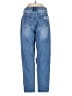 Missguided Color Block Blue Jeans Size 4 - photo 2