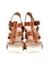 Sandro Rosi Tan White Sandals Size EU 38 - photo 2