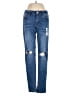 Refuge Hearts Blue Jeans Size 4 - photo 1