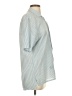 Assorted Brands Houndstooth Blue Short Sleeve Button-Down Shirt Size S - photo 4