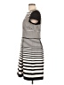 Sandra Darren Stripes Gray Casual Dress Size 10 - photo 5