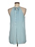 Charming Charlie 100% Polyester Blue Sleeveless Blouse Size M - photo 2