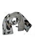 Contempo 100% Acrylic Animal Print Gray Scarf One size - photo 1