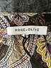 Rose + Olive 100% Polyester Paisley Gray 3/4 Sleeve Blouse Size 2X - photo 6