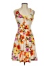 Soprano Floral Ivory Cocktail Dress Size S - photo 1