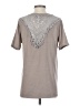 L Love Gray Short Sleeve Top Size S - photo 2