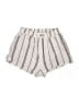 SNDYS. 100% Cotton Stripes Ivory Shorts Size XS - photo 1