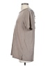 L Love Gray Short Sleeve Top Size S - photo 5