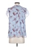 Joie Blue Short Sleeve Blouse Size S - photo 2