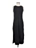 Theory Solid Black Casual Dress Size S - photo 1