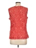 Chico's 100% Polyester Red Sleeveless Blouse Size Lg (2) - photo 2