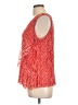 Chico's 100% Polyester Red Sleeveless Blouse Size Lg (2) - photo 5