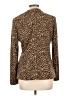 Dana Buchman Animal Print Brown Blazer Size 10 - photo 2