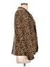 Dana Buchman Animal Print Brown Blazer Size 10 - photo 4