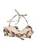 H&M Floral Pink Swimsuit Top Size 4 - photo 2
