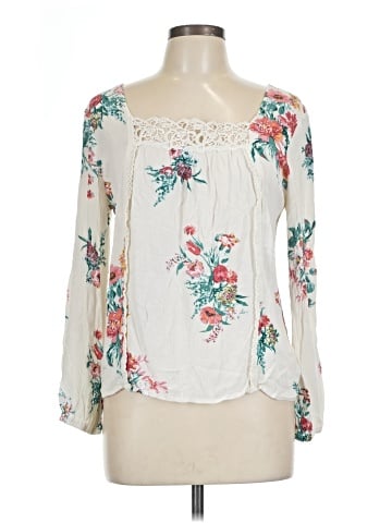 Eyeshadow Long Sleeve Blouse (view 1)