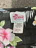 AWARE 100% Rayon Tropical Black Romper Size 10 - photo 4