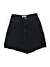 AGOLDE 100% Cotton Black Denim Shorts Size 23 waist - photo 1