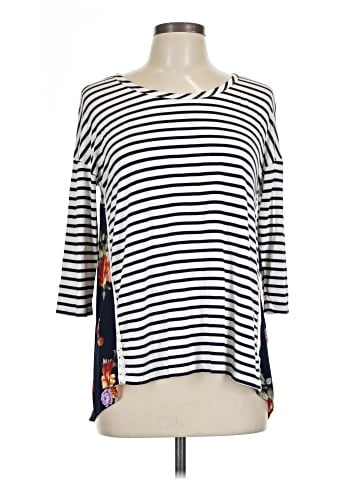 Charming Charlie 3/4 Sleeve Top (view 1)