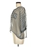 Audrey Ann 100% Polyester Silver 3/4 Sleeve Blouse Size M - photo 5