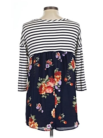 Charming Charlie 3/4 Sleeve Top (view 2)