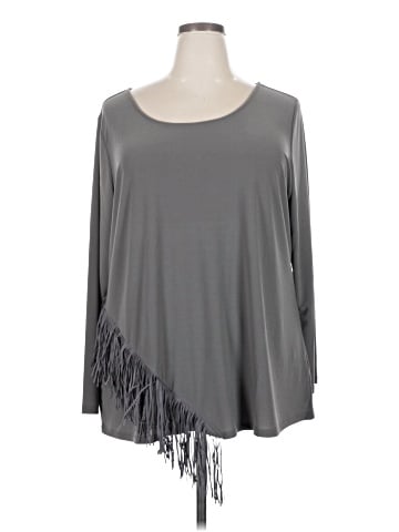 Attitudes by Renee 3/4 Sleeve Top (view 1)