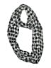 Nicole Marciano 100% Polyester Houndstooth Black Scarf One size - photo 1