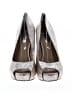 INC International Concepts Metallic Silver Heels Size 10 - photo 2