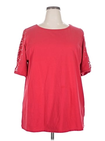 Quacker Factory Short Sleeve Top (view 1)