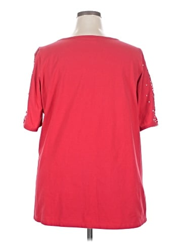 Quacker Factory Short Sleeve Top (view 2)