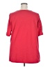 Quacker Factory Red Short Sleeve Top Size 2X - photo 2
