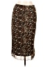 Ardene Animal Print Brown Casual Skirt Size L - photo 1