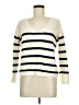 Brave Soul 100% Acrylic Stripes Ivory Pullover Sweater Size M - photo 1