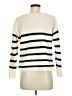 Brave Soul 100% Acrylic Stripes Ivory Pullover Sweater Size M - photo 2