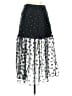 Zara Polka Dots Black Casual Skirt Size M - photo 1