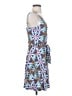 Assorted Brands Print Blue Casual Dress Size S - photo 4