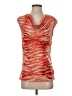 MICHAEL Michael Kors Orange Sleeveless Blouse Size S - photo 1
