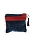 Bamboo Red Blue Clutch One size - photo 2