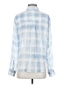 Rails 100% Rayon Blue Long Sleeve Polo Size S - photo 2