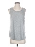 Pixley Silver Sleeveless T-Shirt Size S - photo 1