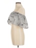 L'Atiste by Amy 100% Polyester Silver Tube Top Size M - photo 5