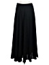 Assorted Brands 100% Polyester Solid Black Formal Skirt Size 8 - photo 2