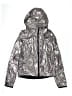 Ivivva 100% Nylon Metallic Silver Windbreakers Size 10 - photo 1
